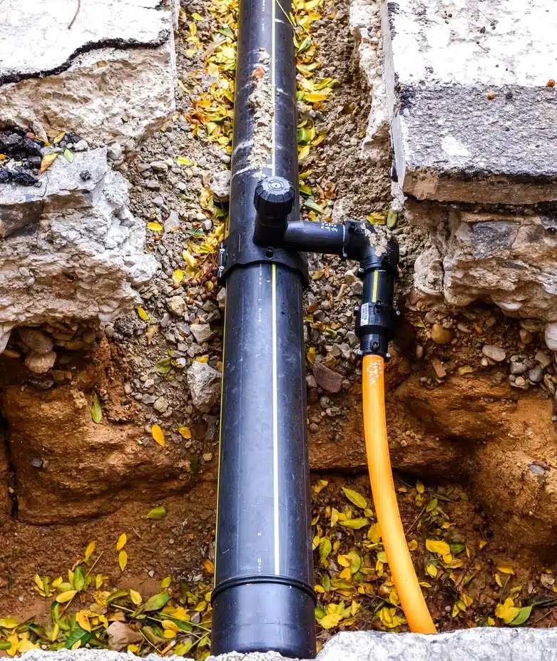 Water Line Repair - Steward
